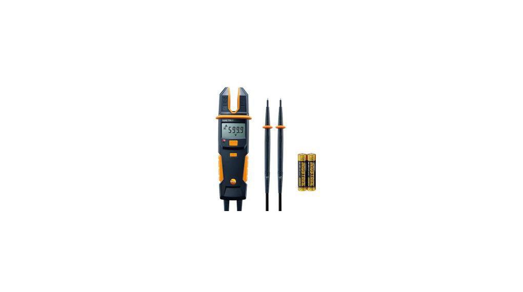 755-1, LCD Voltage tester, 600V ac/dc, Continuity Check, Battery Powered, CAT III 1000V